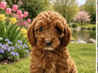 Male Mini Poodle puppy named Tom for sale at Puppy City Harrisonburg.