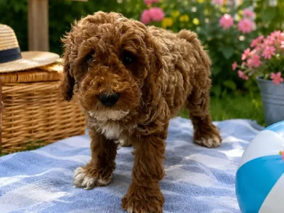 Male Mini Poodle puppy named Scout for sale at Puppy City Winchester.