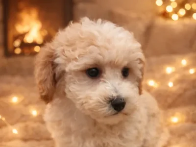 Male Bichon Poo Puppy for Sale in Winchester, VA