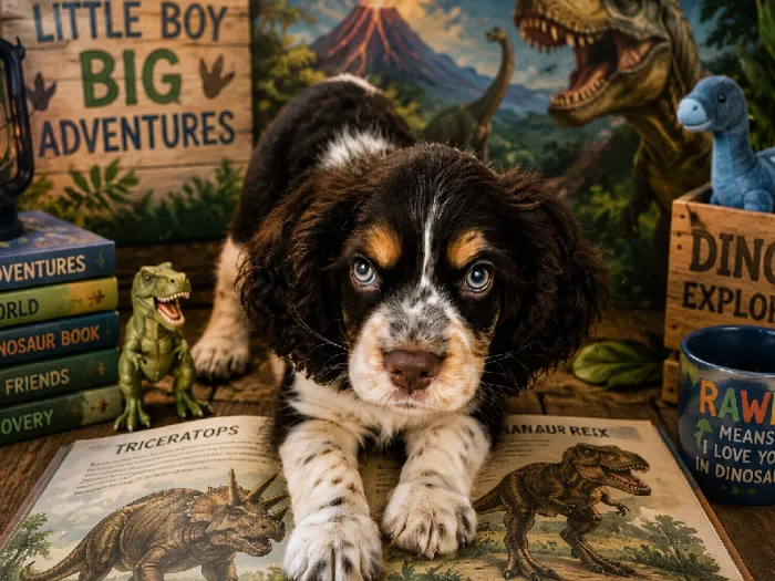 Male Cocker Spaniel puppy named Rolo for sale at Puppy City Harrisonburg.