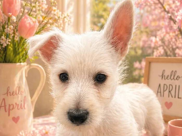 Male West Highland Terrier puppy named Alfred for sale at Puppy City Harrisonburg.