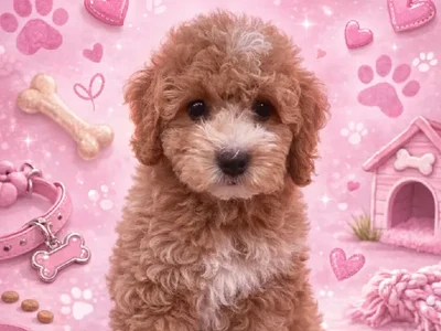 Female Bichon Poo Puppy for Sale in Winchester, VA