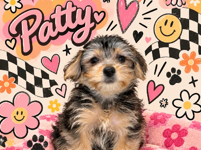 Female Yochon puppy named Patty for sale at Puppy City Harrisonburg.